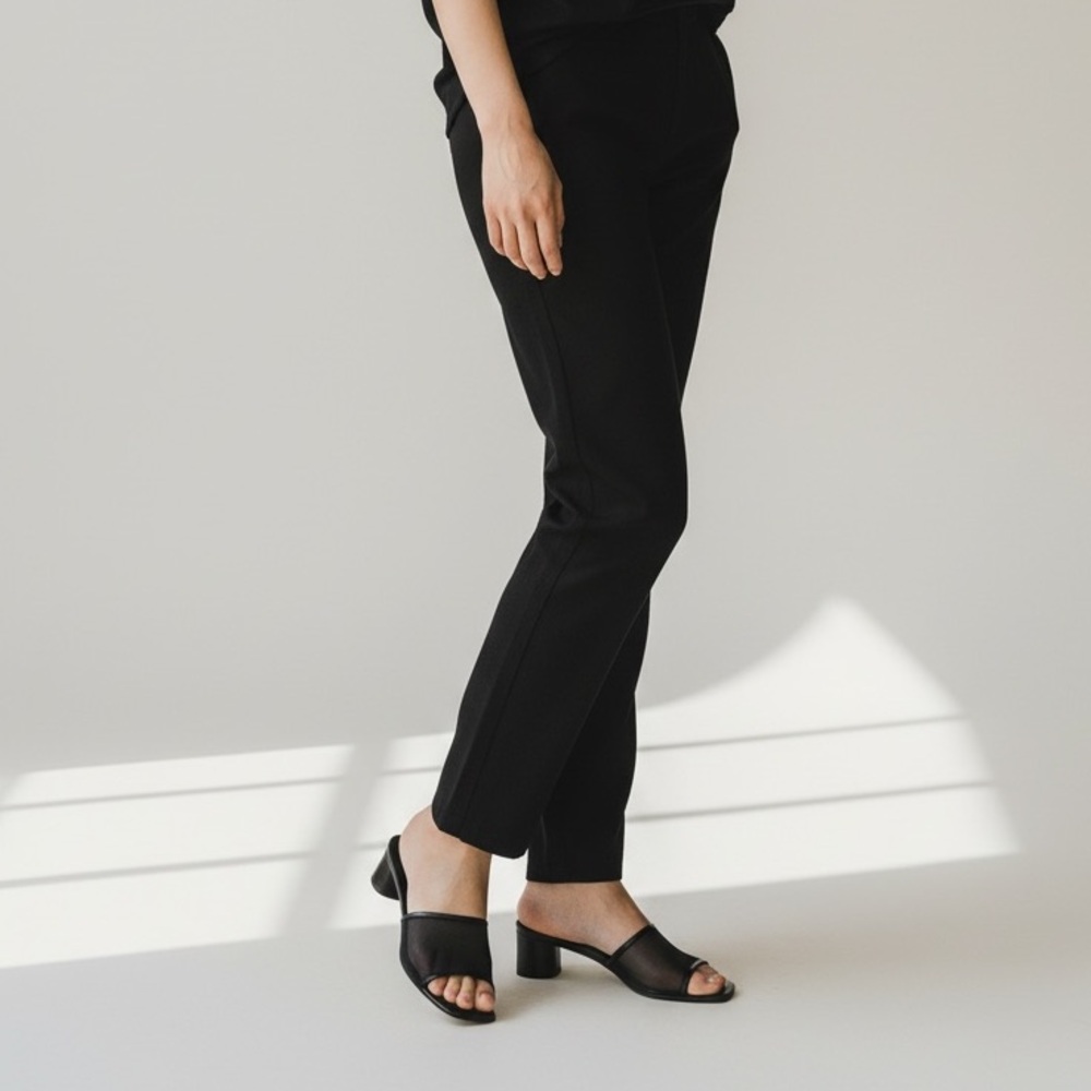 MESH MULE HEELS